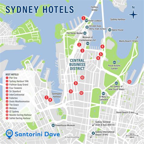 Sydney Star Casino Mapa