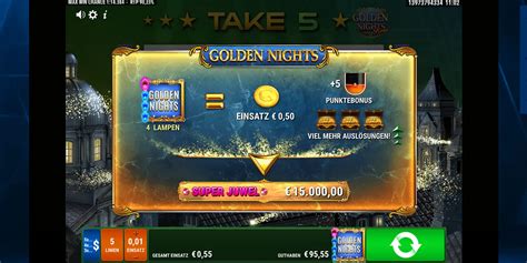 Take 5 Golden Nights Bonus 1xbet