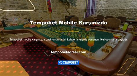 Tempobet Casino Mobile