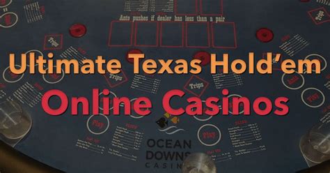 Texas Holdem Bonus Casino Online