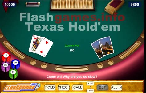 Texas Holdem Flash Net