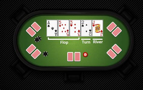 Texas Holdem Poker Flop Rio Turno