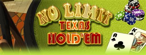 Texas No Limit Holdem Poker Pogo