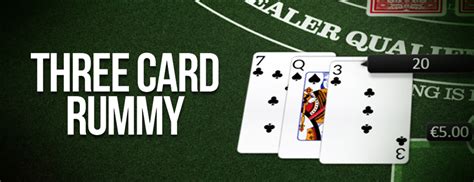 Three Card Rummy Bodog