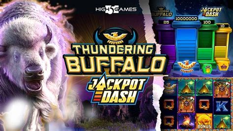 Thundering Buffalo Jackpot Dash Betano