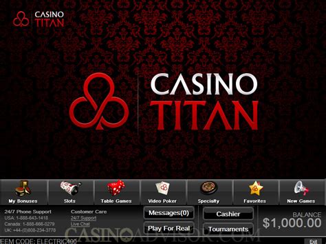 Titan Casino Bonus Bedingungen