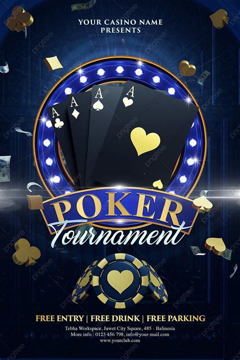 Torneio De Poker De Modelos De Convite