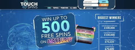 Touch Spins Casino Mobile