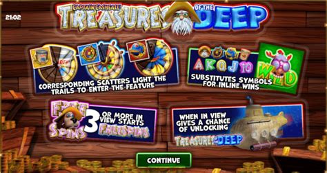 Treasures Of The Deep 888 Casino