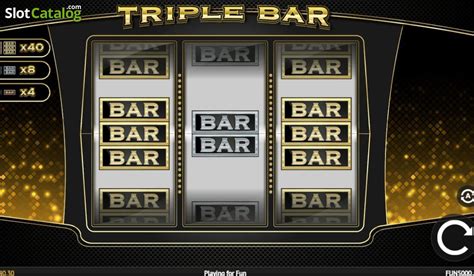 Triple Bar Slot Gratis