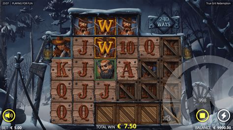 True Grit Redemption Slot - Play Online