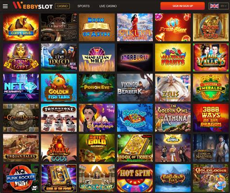 Webby Slot Casino Bonus