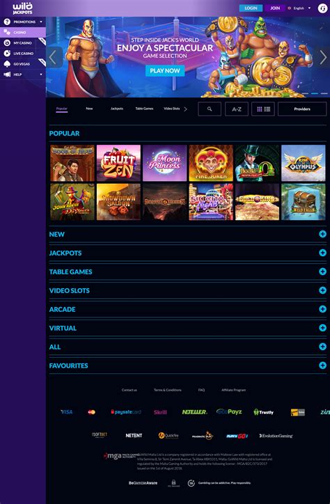 Wild Jackpots Casino Apostas