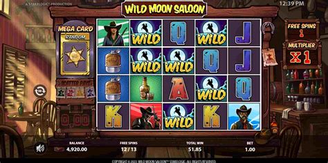 Wild Moon Saloon Betfair