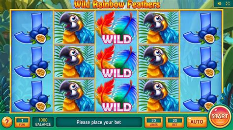 Wild Rainbow Feathers 1xbet