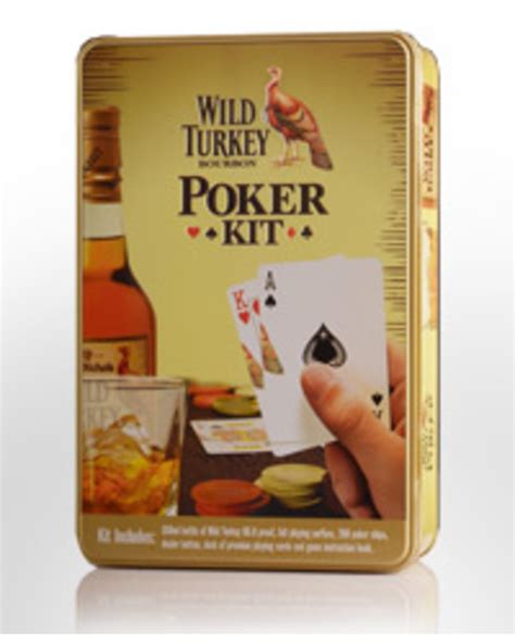 Wild Turkey Poker Kit