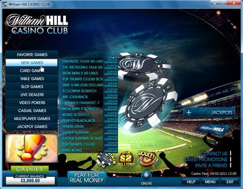 William Hill Casino Club Download