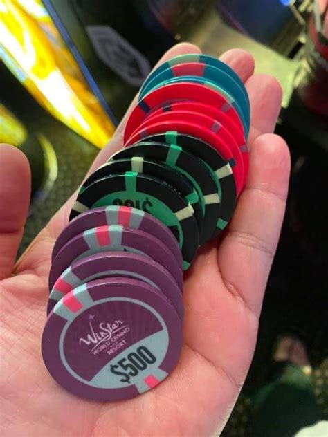 Winstar Casino Poker Chips