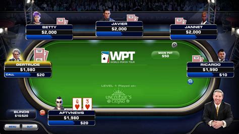 World Poker Tour Aplicativo Movel