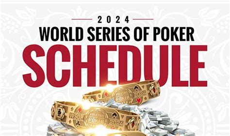 Wsop 2024 Noticias De Poker